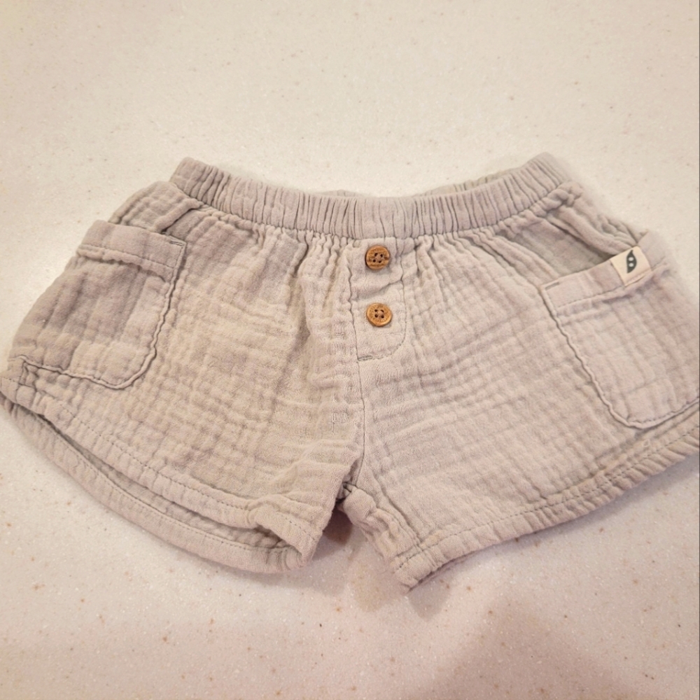 Grey Baby Shorts